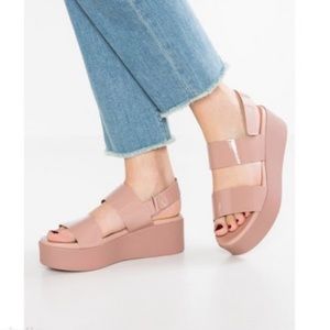 Steve madden Pink platform sandals